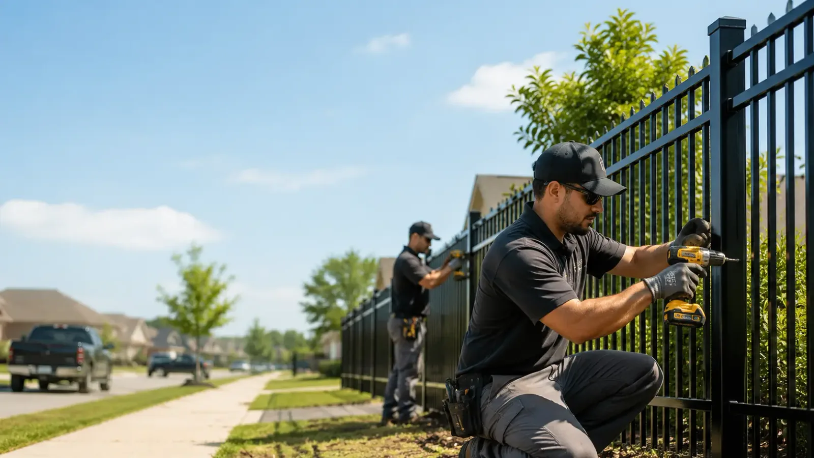Metal Fence Installation in New Canton, IL